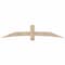 Ekena Millwork Bellingham Smooth Timber Gable Bracket, Douglas Fir, 84"W x 17"H x 1 1/2"D x 5 1/2"F, 5/12 Pitch GBW084X17X0206BEL00SDF - alternate 1